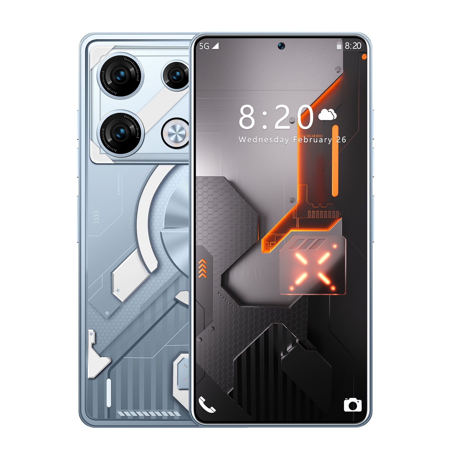 JQ-GT10 Pro AJ22 7.3HD+ Full Screen 16GB+1TB Camera 78MP+108MP Snapdragon8gen3 10core Face recognition dual sim Mobile Phone
